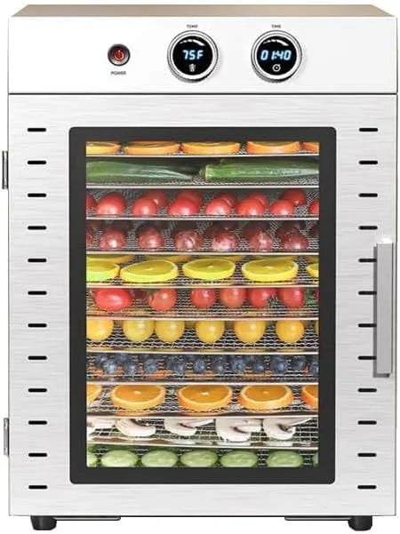 Ventilator, fruit groenten, dubbele knop Timing Geschikt voor voedsel, en gedroogd vlees, fruit groenten