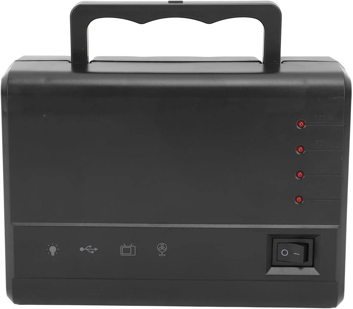 TOPINCN Draagbare Zonnegenerator Krachtcentrale 12V 5A met 3 Oplaadmethoden Wandauto zonne- en Overstroombeveiliging voor Kamperen Reizen met 12V