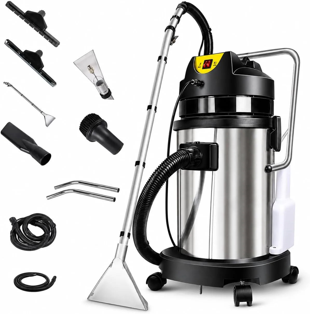 Nat- en droogzuiger met 20 L, 30 L, 40 L, 1034 W, 53 L, 40 mm, 3-in-1 en RVS