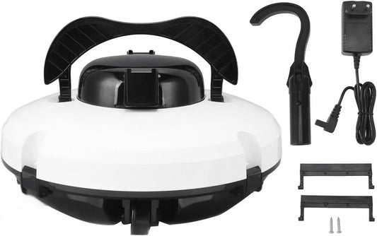 Zwembadreiniger, formaat : X, formaat : X, Volautomatische zwembadreinigingsrobot Wit Zwembadreinigingsrobot Color : wit