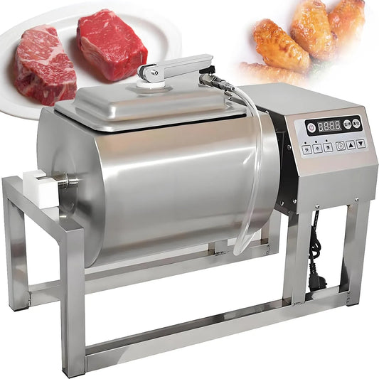 Machine, varkensvlees en biefstuk, Vacuüm marineermachine, ideaal voor thuis- en commercieel gebruik.