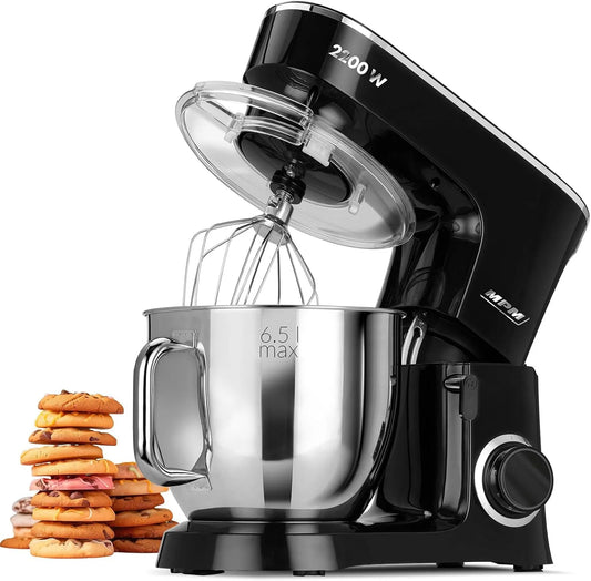 Robot MRK-19 met 2200 W, 6,5 l, 6 snelheden, RVS en 3 accessoires