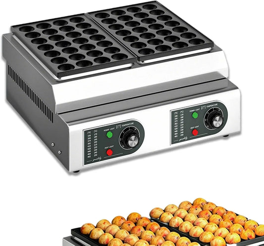 Octopus Ball Machine met 4200 W, 33 x 20 cm, 110V, 2200 W, 220V, regelbare thermostaat en snelle opwarming