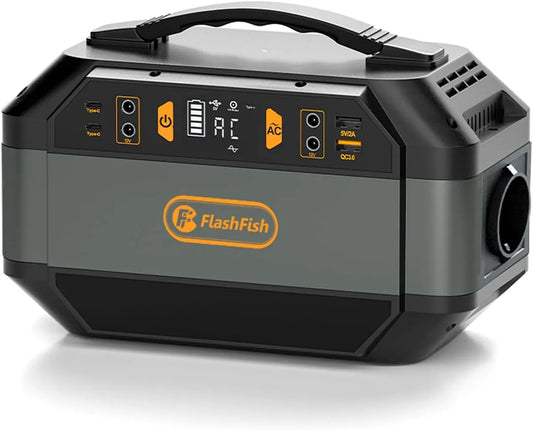 Draagbaar powerstation, 330 W, 600 W, 288,6 Wh, 230 V, Je hoeft je geen zorgen te maken
