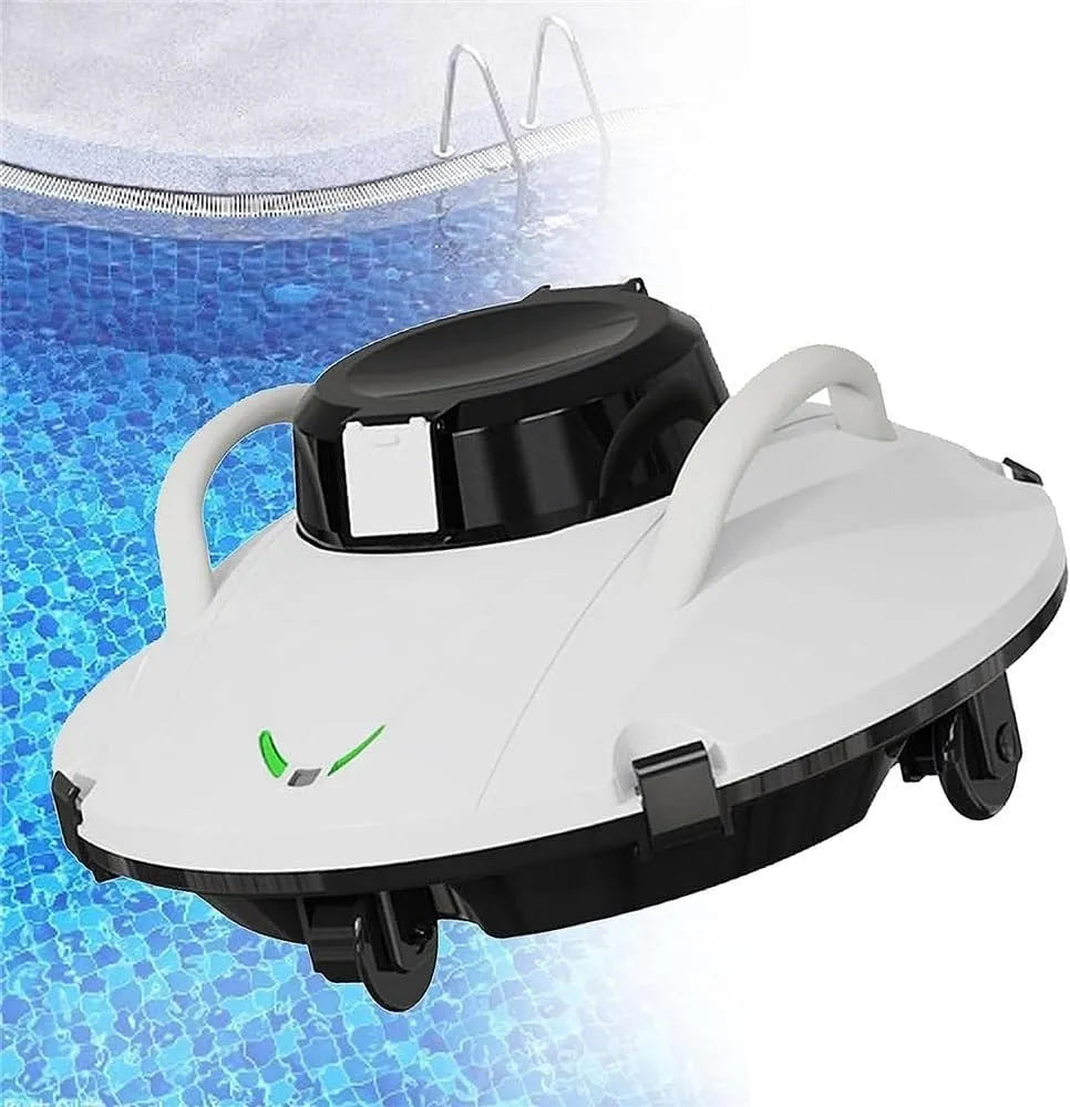 Zwembadreiniger met 90 minuten en draadloze werking, automatische zwembadreinigingsrobot met verbeterde filters