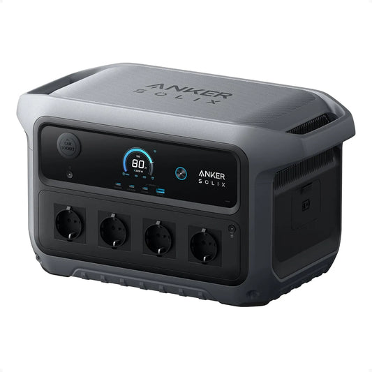 Draagbaar powerstation, C2000, LiFePO4-batterij, 2.400 W, 4.000 W, 2.048 Wh
