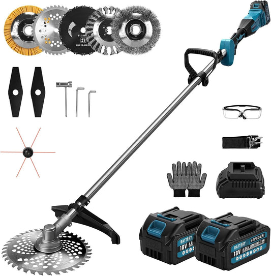 Makita Grastrimmer met 1380 W, 26 mm, 18V, 168 cm en waterreservoir