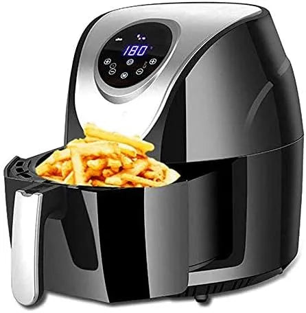 Airfryer, Timer Van 30 Minuten En Vaatwasbestendige Mand. Comfortabel, ruimtebesparend ontwerp, Gezonde Persoonlijke Frituurpan Met Instelbare