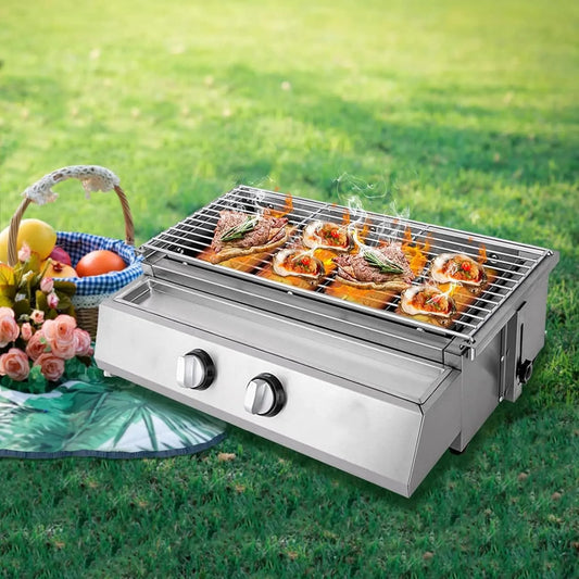 Barbecue met 34 x 42 x 18 cm, 57 x 42 x 18 cm, 82,5 x 42 x 18 cm, 108 x 42 x 18 cm, 0-2,8 inch, 7 inch en 24 uur