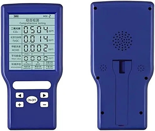 Luchtkwaliteitsmeter, RJJ Formaldehyde, blauwe luchtkwaliteitsdetector