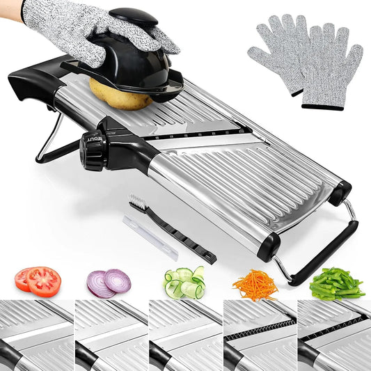 Snijder, Mandoline Voedsel Snijmachine voor Keuken, Groentesnijder