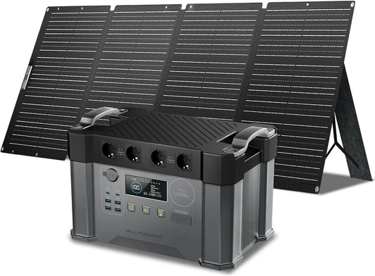 Draagbaar powerstation, S2000, SE200, 200 W, AC-uitgangsvermogen 2400 watt nominaal, 4000 watt