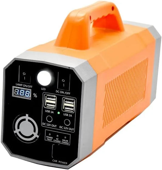 Draagbaar powerstation, LiFePO4-batterij, 500 W, USB, digitaal display