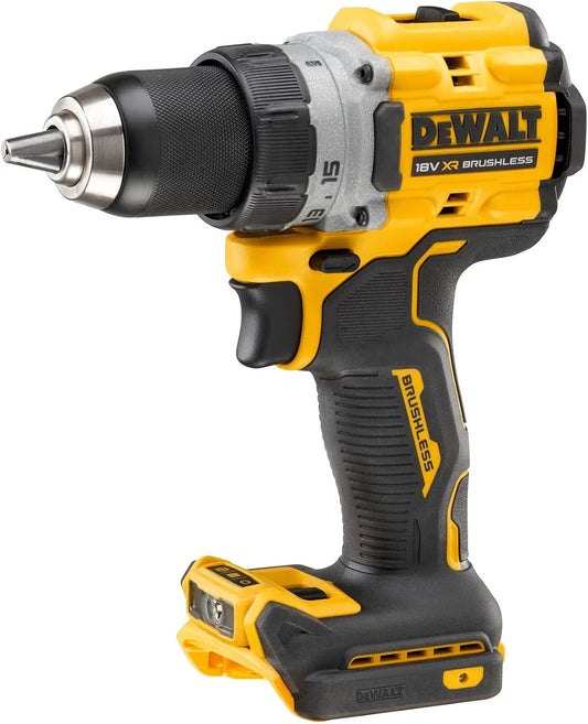 DeWalt, DCD800NT, 13 mm snelspanboorhouder, LED-lamp, riemhaak & bithouder, borstelloze motor, incl. TSTAK-box