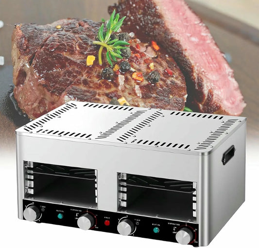 Inbouwoven met 220V, 1700 W, 3400 W, 5 minuten, 0-10 minuten, 24 uur en RVS