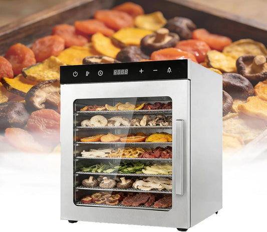 Droger met 72 L, 30 °C, 90 °C, 30 minuten, 24 uur, 45 dB, timer en regelbare thermostaat